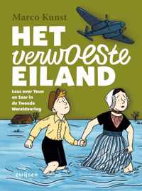 Duik in de tijd van  -   Het verwoeste eiland