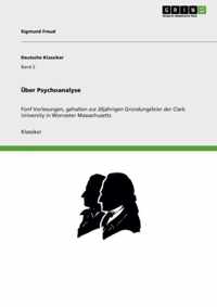 UEber Psychoanalyse