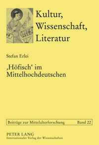 'Höfisch' im Mittelhochdeutschen