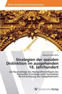 Strategien der sozialen Distinktion im ausgehenden 18. Jahrhundert