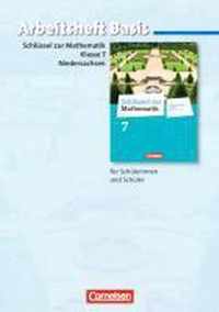 Schlüssel zur Mathematik 7. Schuljahr. Basisarbeitsheft mit eingelegten Lösungen. Differenzierende Ausgabe Niedersachsen