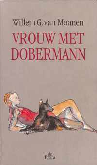 Vrouw met Dobermann