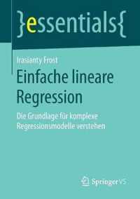 Einfache lineare Regression