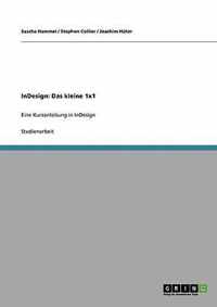 InDesign: Das kleine 1x1