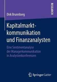 Kapitalmarktkommunikation und Finanzanalysten