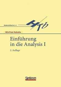 Einführung In Die Analysis 1