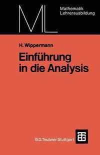 Einfuhrung in Die Analysis