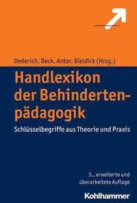 Handlexikon Der Behindertenpadagogik