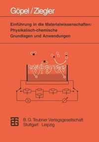 Einfuhrung in Die Materialwissenschaften