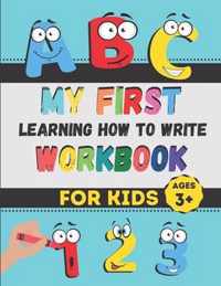 My First Learning How to Write Workbook