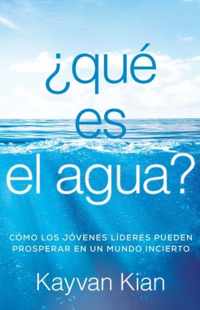 ¿Qué es el agua?