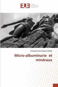 Micro-albuminurie et mineraux