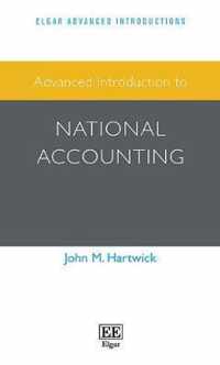 Advanced Introduction to National Accounting