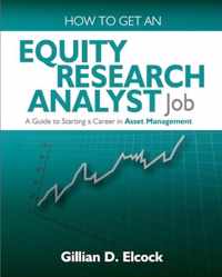 How to Get an Equity Research Analy Job