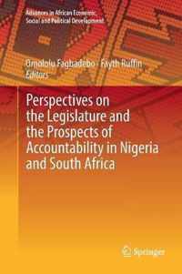 Perspectives on the Legislature and the Prospects of Accountability in Nigeria and South Africa