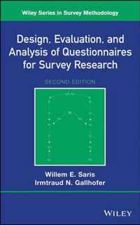 Design, Evaluation, and Analysis of Questionnaires for Survey Research