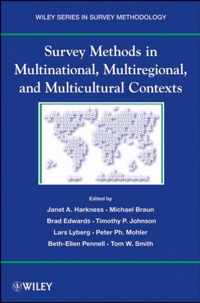 Survey Methods in Multinational, Multiregional, and Multicultural Contexts