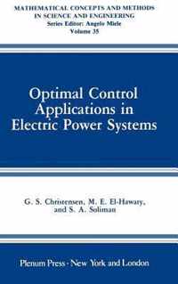 Optimal Control Applications in Electric Power Systems