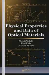 Physical Properties and Data of Optical Materials