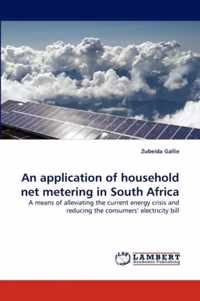 An Application of Household Net Metering in South Africa