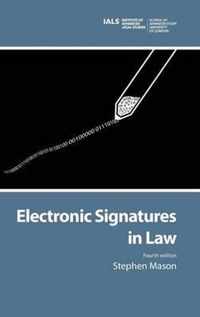 Electronic Signatures in Law