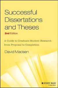 Successful Dissertations and Theses