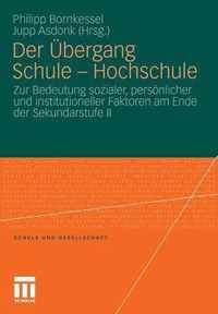 Der UEbergang Schule - Hochschule