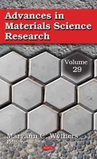 Advances in Materials Science Research