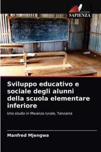 Sviluppo educativo e sociale degli alunni della scuola elementare inferiore