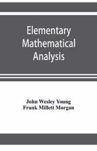 Elementary mathematical analysis