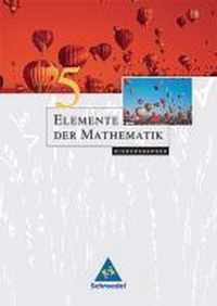 Elemente der Mathematik 5. Schülerband. Niedersachsen. Neubearbeitung