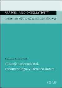 Filosofia trascendental, Fenomenologia y Derecho natural