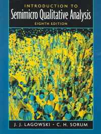 Introduction to Semimicro Qualitative Analysis