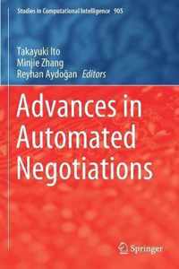 Advances in Automated Negotiations