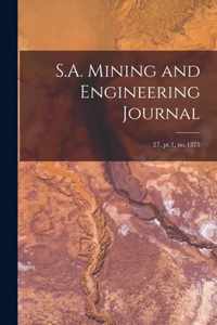 S.A. Mining and Engineering Journal; 27, pt.1, no.1375