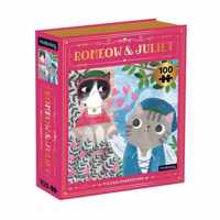 Romeow & Juliet Bookish Cats Puzzle (100 Piece)