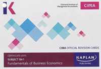 CIMA BA1 Fundamentals of Business Economics - Revision Cards