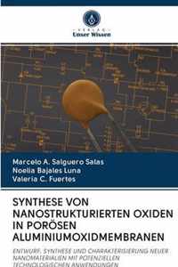 Synthese Von Nanostrukturierten Oxiden in Poroesen Aluminiumoxidmembranen