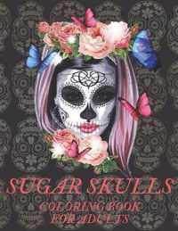 Sugar Skulls Coloring Book for Adults