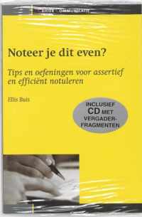 Cahier Communicatie - Noteer je dit even?