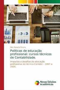 Politicas de educacao profissional