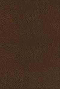 NASB, Preacher's Bible, Leathersoft, Brown, 1995 Text, Comfort Print