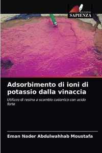 Adsorbimento di ioni di potassio dalla vinaccia