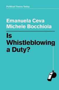 Is Whistleblowing a Duty?