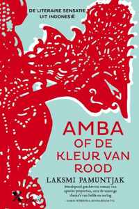 Amba of de kleur van rood