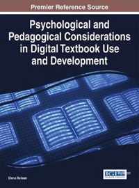 Psychological and Pedagogical Considerations in Digital Textbook Use and Development