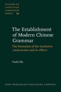 The Establishment of Modern Chinese Grammar