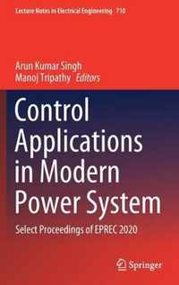 Control Applications in Modern Power System