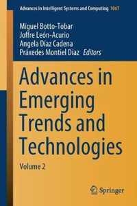 Advances in Emerging Trends and Technologies