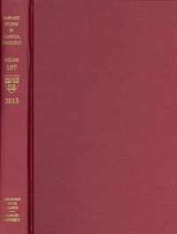 Harvard Studies in Classical Philology, Volume 107